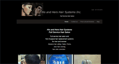 Desktop Screenshot of his-hers-hair.com